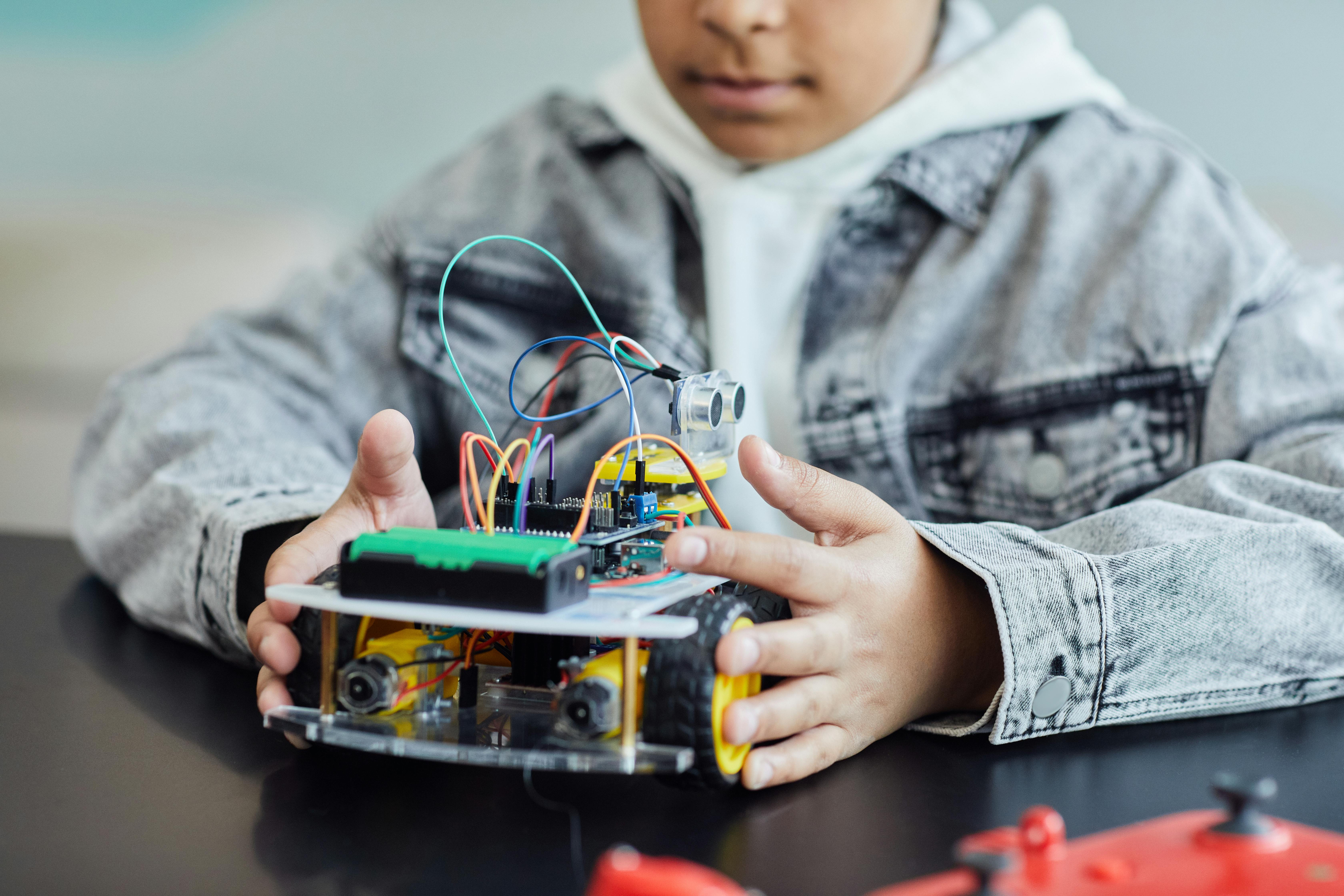 Explore robotics through hands-on projects